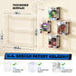 WINKINE Wall Display Shelves Compatible with 21 Funko Pop in Box, Easy Install - Only 2 Screws per Shelf, Acrylic Floating Shelves Stackable, Action