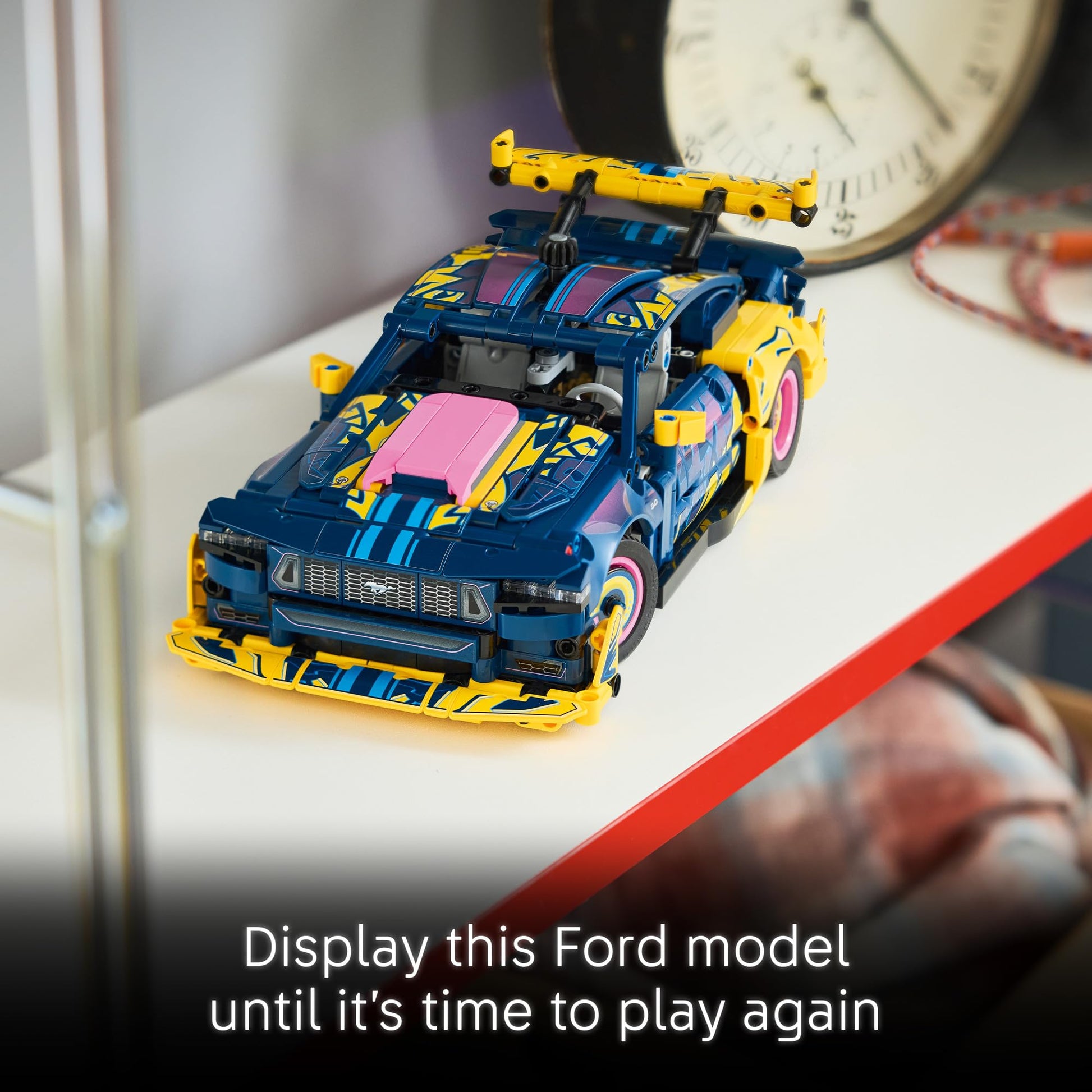 LEGO Technic Custom Garage Ford Mustang GT Car 42236