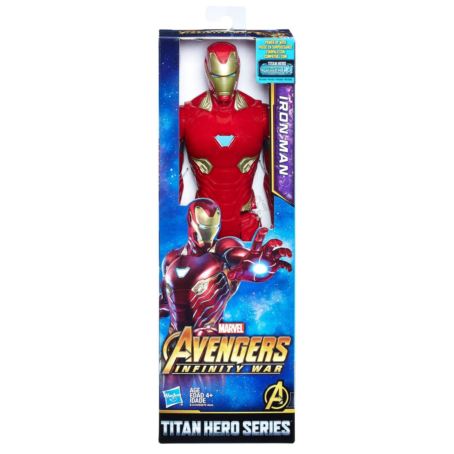 Marvel Avengers Infinity War Iron Man 12" Titan Hero Series Figure - Power FX Port