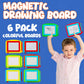 Bedwina Magnetic Drawing Board for Kids - (Pack of 6) Erasable Doodle Sketch Tablet and Travel Drawing Pad for Boys and Girls, Birthday Party Favors