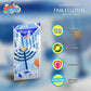 Izzy 'n' Dizzy Hanukkah Tablecloth Plastic - Hanukkah Paper Goods - 55" x 92" - Blue and White Chanukah Themed Party Supplies