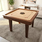 30 Traditional Carrom Board Game Coins (13 Black / 13 Natural / 2 Red Queens / 2 White Strikers) (Add a Pouch)