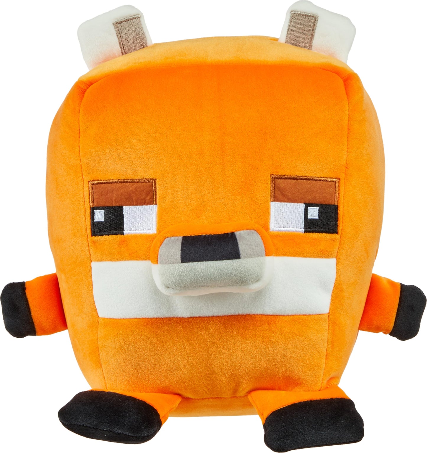 Mattel Minecraft Cuutopia Tamed Wolf Plush, 10-inch Soft Rounded Pillow Doll, Video Game-Inspired Collectible Toy