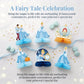 Princess Birthday Party Decorations, 6Pcs Princess Theme Party Centerpieces, Photo Booth Props, Cake Toppers, for Cinderella Theme Girls Birthday