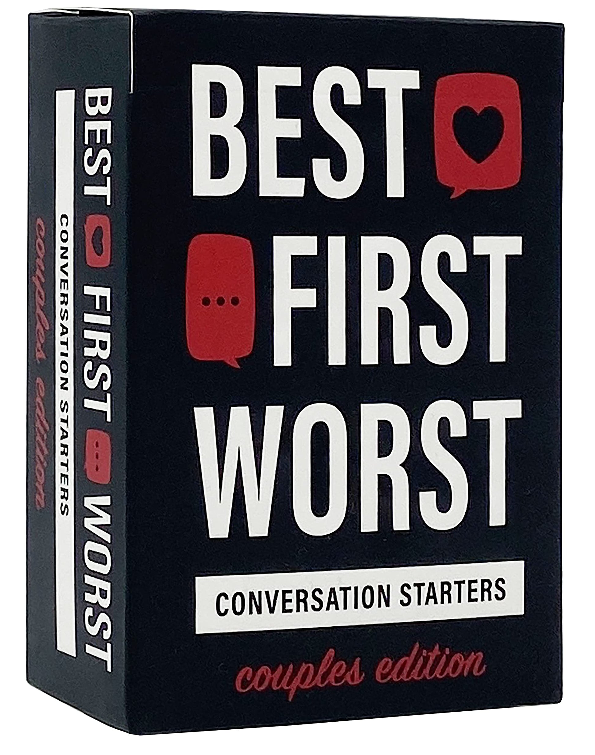 Gatwick Games Best First Worst - New Couples Card Game, Great for Couples Date Night, Work on Strengthening Your Relationship While Playing a Fun Card