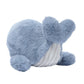 Lambs & Ivy Bubbles & Squirt Soft Plush Blue Whale Stuffed Animal Toy