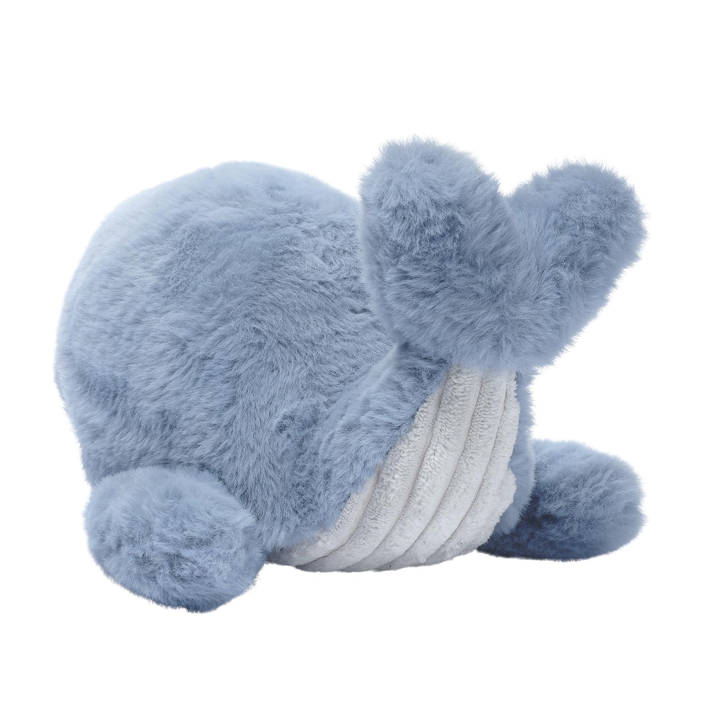 Lambs & Ivy Bubbles & Squirt Soft Plush Blue Whale Stuffed Animal Toy
