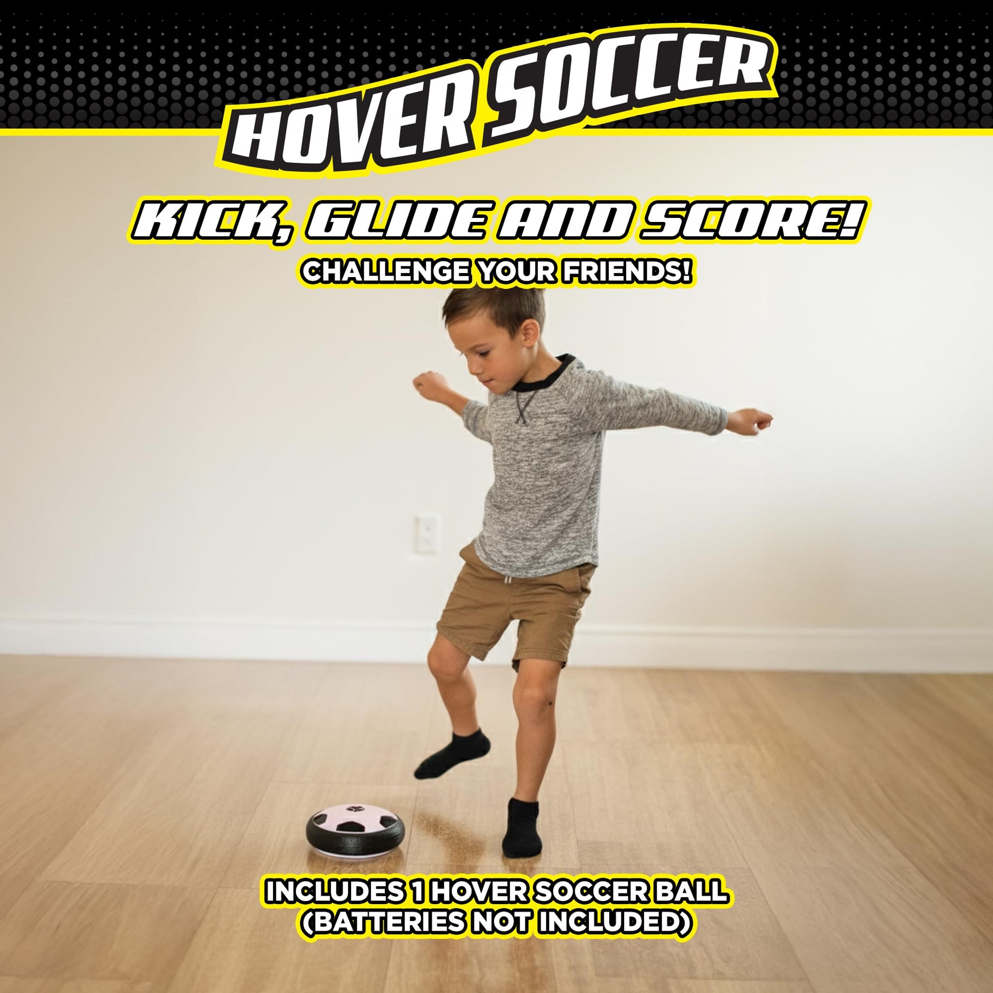 Stomp Sports Hover Soccer, Air Soccer Toy for Kids