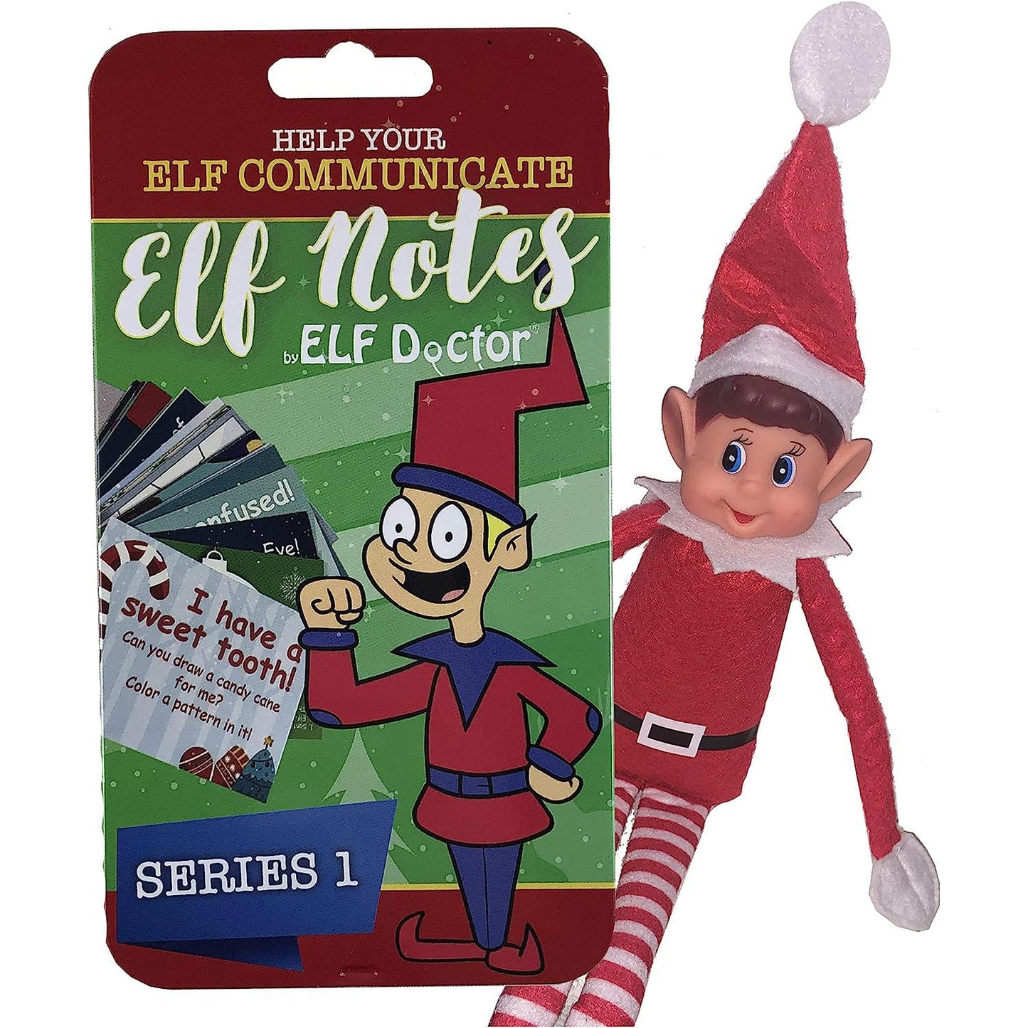Elf Doctor Elf Notes Educational Christmas Elf Accessories - Pack of 30