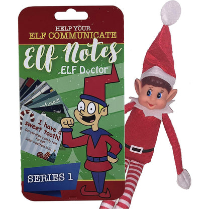 Elf Doctor Elf Notes Educational Christmas Elf Accessories - Pack of 30