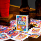 Brewski Brothers Kings Drinking Game Playing Cards - Waterproof Custom Plastic Cards with Instructions on the Cards - Ring of Water, Waterfall, King's