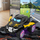 Tozuoup Remote Control Car, RC Cars Stunt Car Toy, 2.4GHz Rechargeable RC Cars with Spray and Music, Ideal Birthday Toys for Boys Age 6 7 8 9 10 11 12