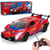 CHMYWJ Spider Remote Control Car with Lights, Spray, Openable Scissor Doors Gifts for 3 4 5 6 7 8 9 10 Year Old Boys Age 3-4 4-6 6-8 8-12 Christmas