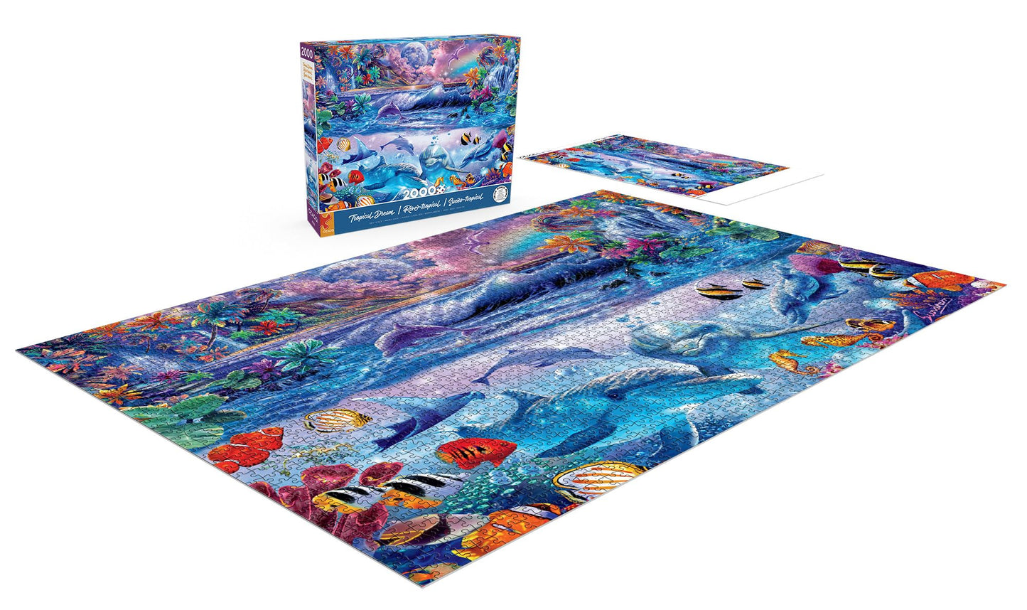 Ceaco - Steve Sundram - Tropical Dream - 2000 Piece Jigsaw Puzzle