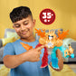 Heroes of Goo Jit Zu Goo-Tron Supreme Superhero Toys, Combines The Power of Blazagon, Pantaro & Thrash in 1 Ultimate Hero, 3 Different Goo Fillings