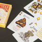 Fournier Bicycle Emoji Playing Cards - 54 Poker Cards (52 + 2 Jokers) - Standard Size - Embossed Cardboard - Polychrome Case - Collectors, Magicians
