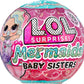 LOL Surprise Mermaids Baby Sisters with Color Change Tail, 8 Dolls to Collect, Fashion Accessories, for Kids Ages 4+