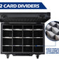 D DACCKIT Top Loaders Storage Box - Hard Case for 3" x 4" 35pt Rigid Card Holders for Trading Cards & Sports Cards (Fits Top Loaders and Magnetic Card
