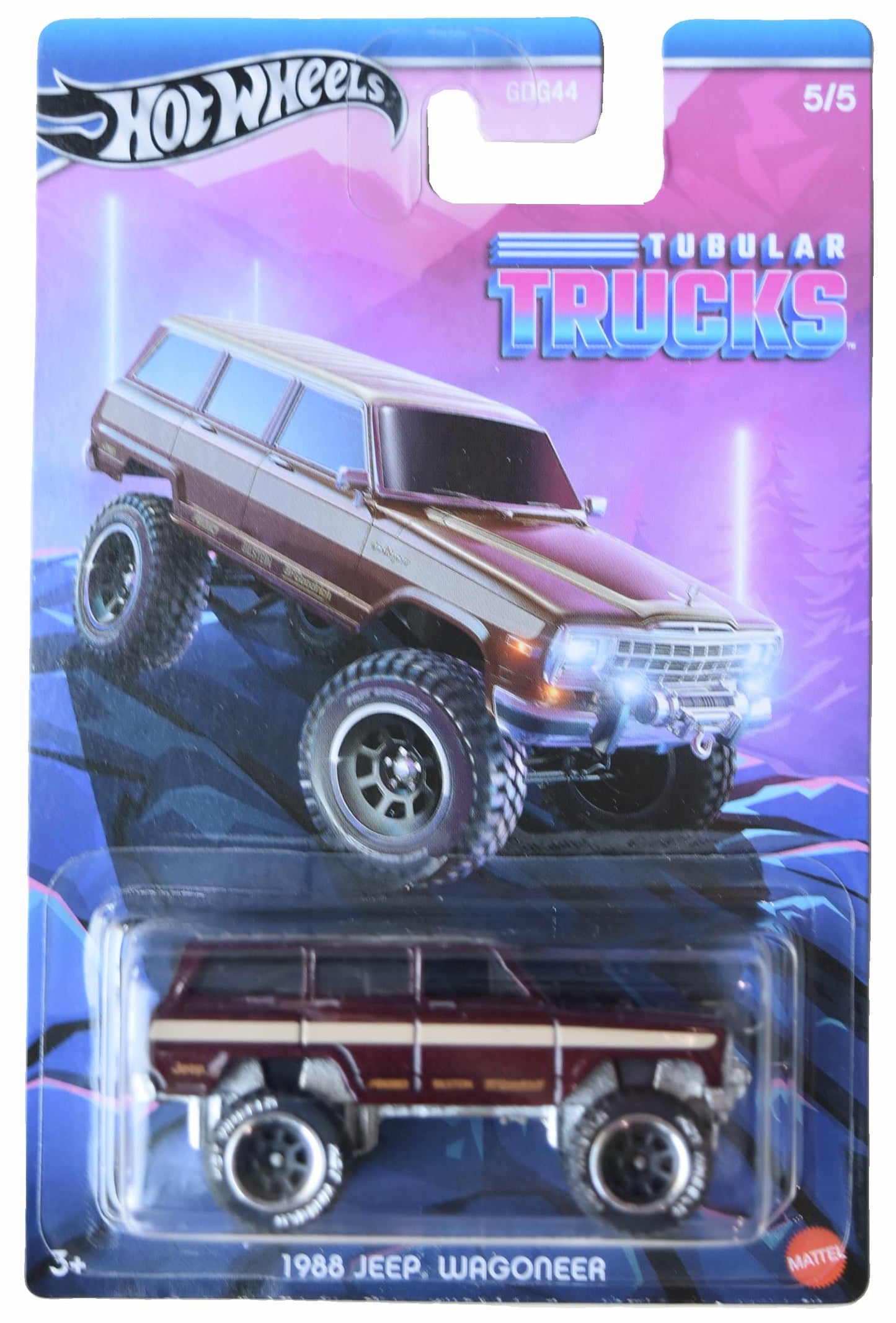 Matchbox Hot Wheels 1988 Jeep Wagoneer, Tubular Trucks 5/5
