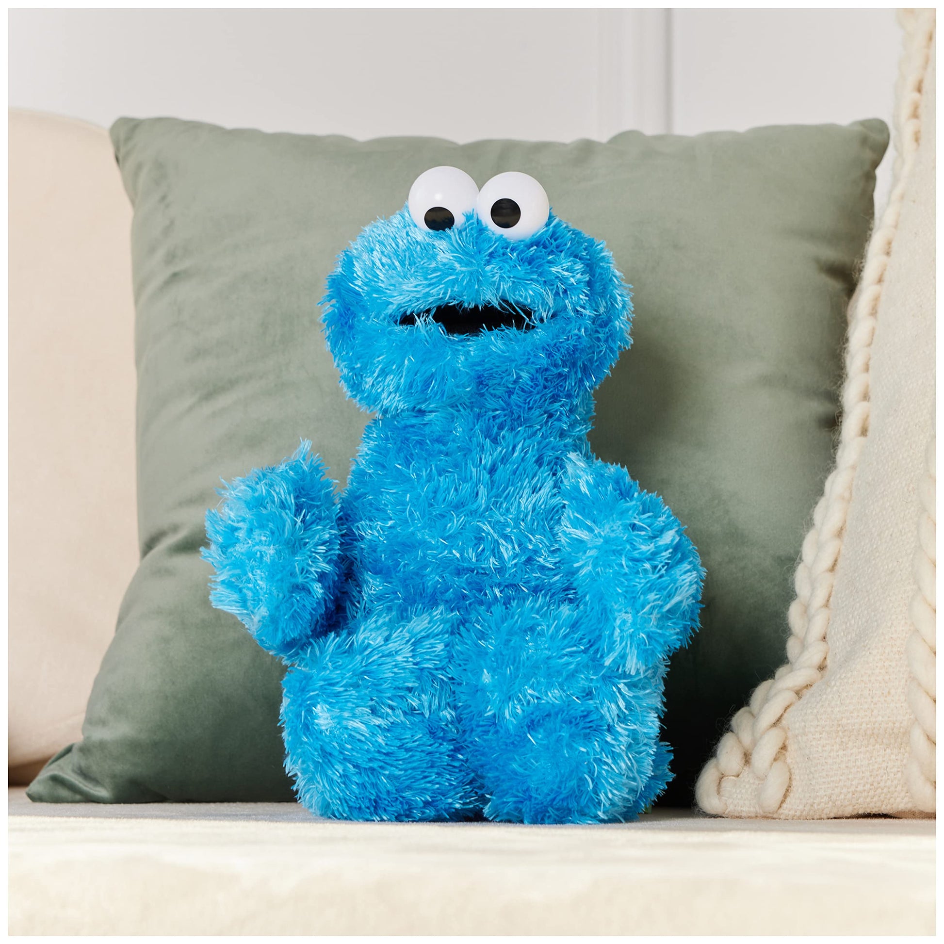 GUND Sesame Street Cookie Monster 12-Inch Muppet Plush Toy for Ages 1+