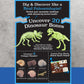ArtSkills Dinosaur Fossil Digging Kit for Kids Glow in the Dark Dinosaur