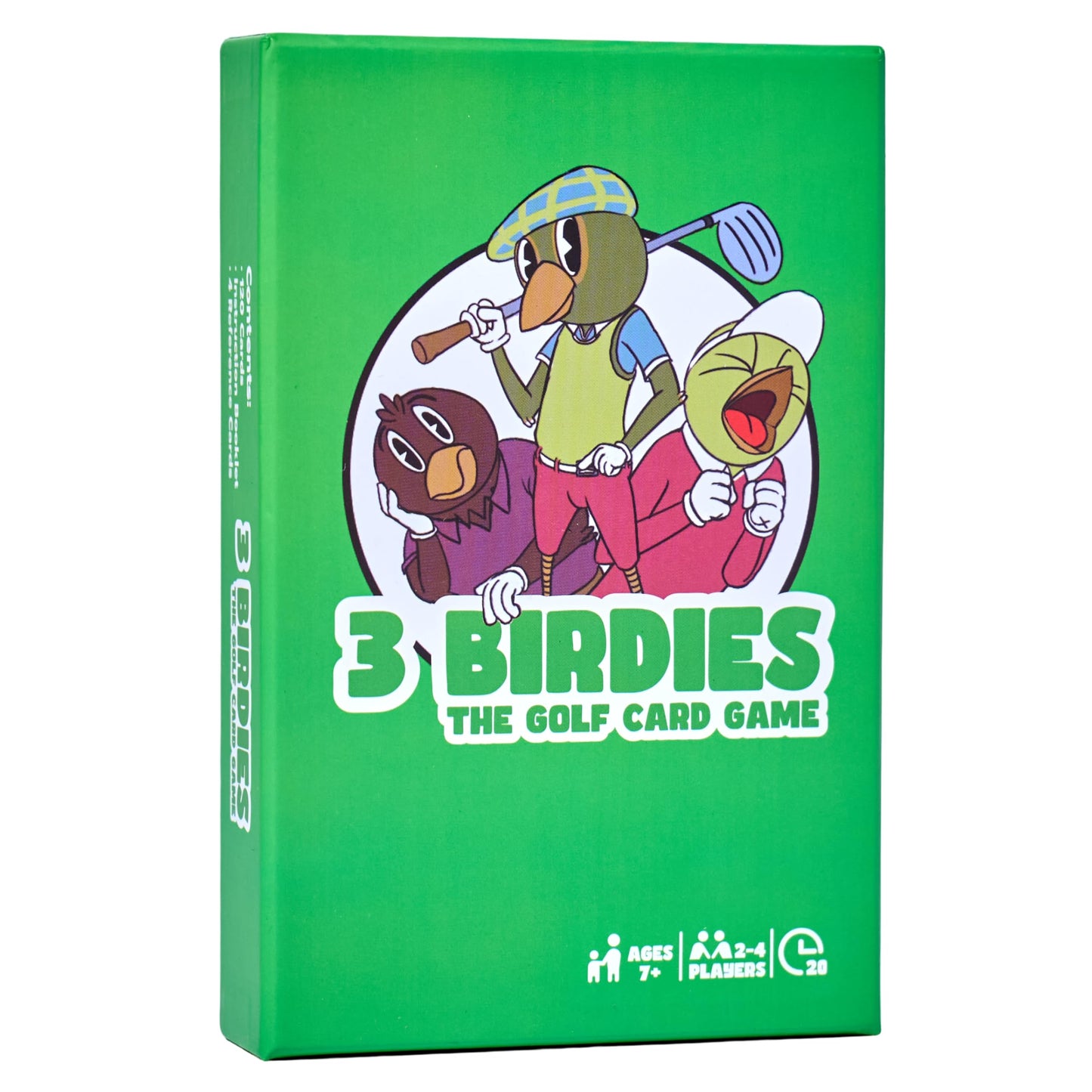 3 Birdies The Golf Card Game - Fun, Fast-Paced, and Strategic Family Games for Game Night, Easy to Learn, Great for Couples, Adults, Teens, and Kids