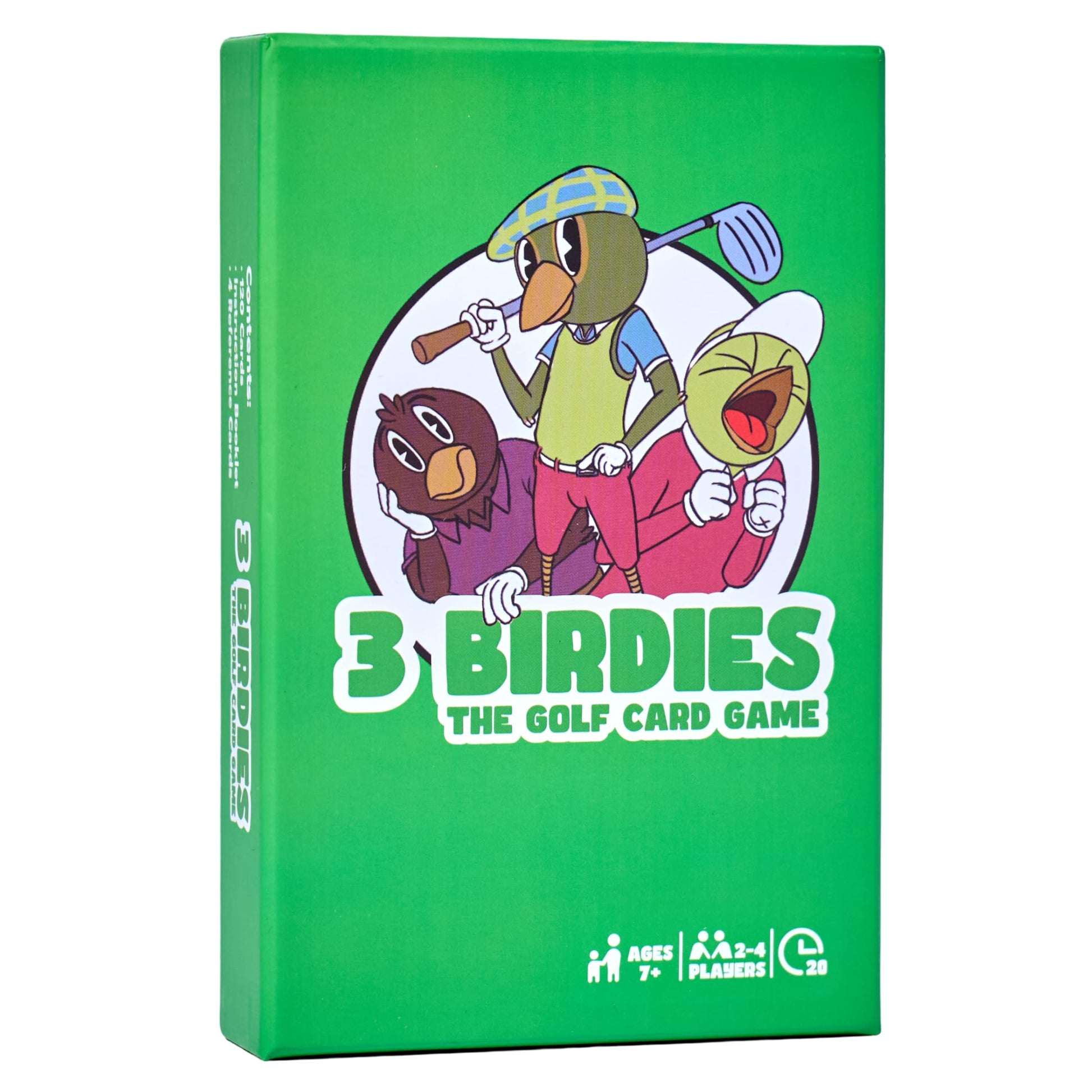 3 Birdies The Golf Card Game - Fun, Fast-Paced, and Strategic Family Games for Game Night, Easy to Learn, Great for Couples, Adults, Teens, and Kids
