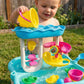 Grow’n Up® Splash N Slide Fun Water Table, Sturdy Table for Toddlers, Backyard Oasis, STEM, Summer Adventure kit, Ages 1.5-4