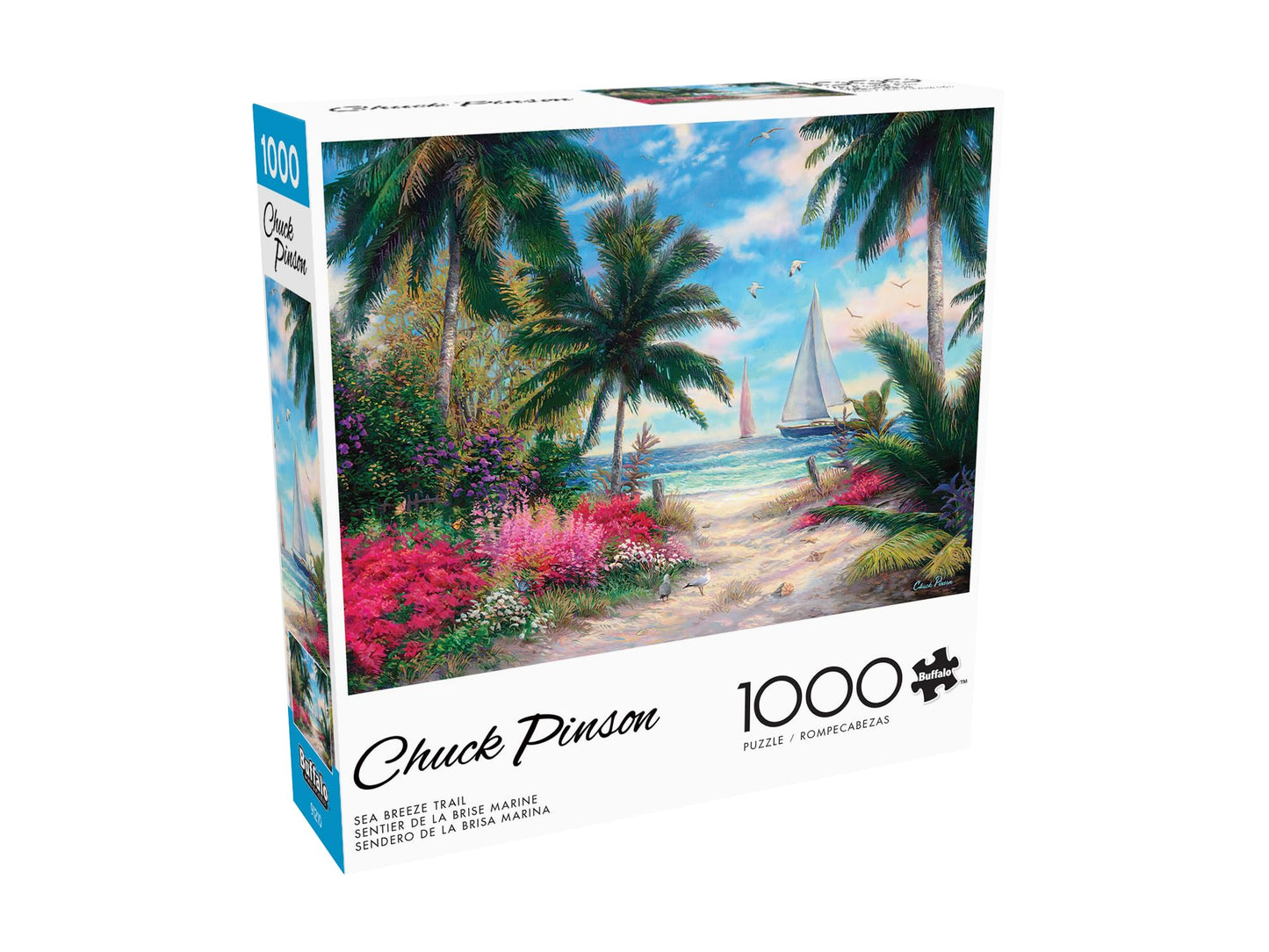 Buffalo Games - Sea Breeze Trail - 1000 Piece Jigsaw Puzzle for Adults