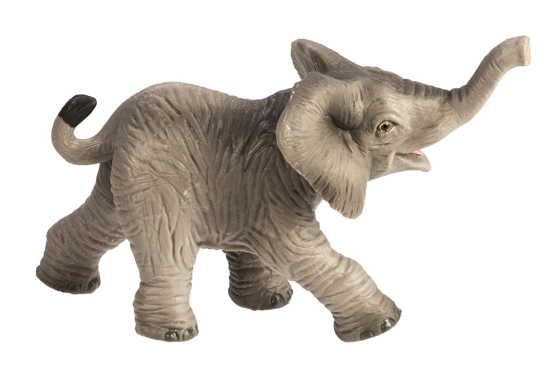 Safari Ltd. African Elephant Baby Figurine - Lifelike 3.5" Model Figure - Educational Toy for Kids Ages 3+