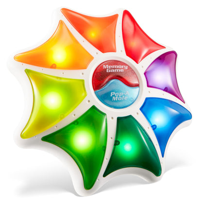 SYNCFUN Handheld Game for Kids 8-12, Portable Travel Games, Lights and Adjustable Sound, Ages 8+