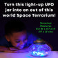 Creativity for Kids Crystal Space Terrarium Kit - Crystal Growing Kit for Kids - DIY STEM Science Kit for Boys and Girls (Ages 6+)