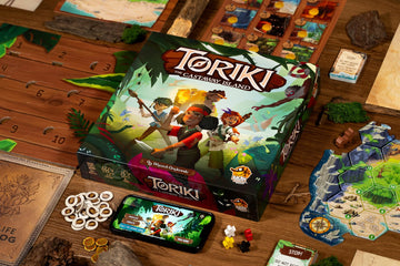 Lucky Duck Games Toriki: The Castaway Island | Cooperative Family Game | 1-4 Players, Ages 8+ | 6-8 Hours of Adventure
