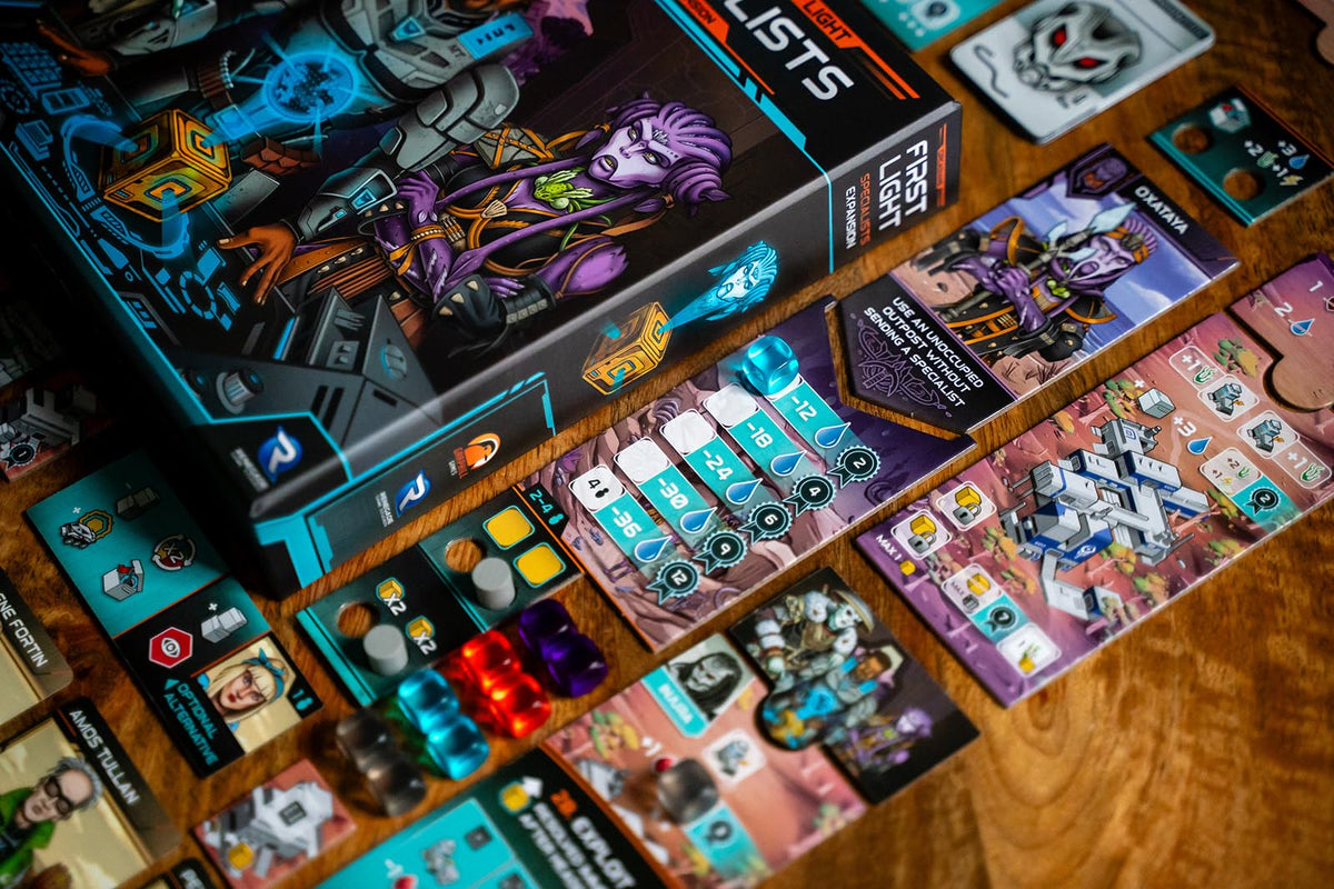 Renegade Game Studios Circadians First Light Specialists Expansion Board