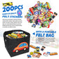 200 PCS Felt Board Story Set for Toddlers with Storage Bag City Car Traffic Themed 40 X 28 inch Teaching Wall Flannel Board Kit for Preschool Activity