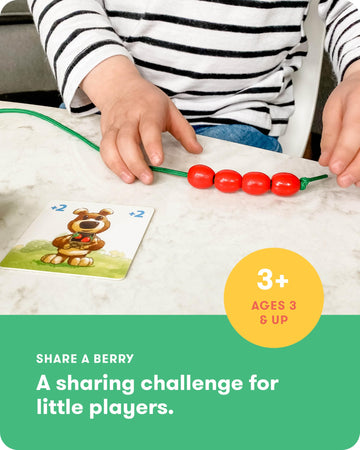 SimplyFun Share a Berry - Collect Berries While Having Fun and Counting - A Toddler Game for Kids Ages 3-5, 2 to 4 Players