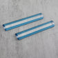 Cwdew Pack of 2 Mahjong Magnified Line Reader Finder with 2X Magnification, Mahjong Card Magnifier Magnifying Line Guide (Blue)