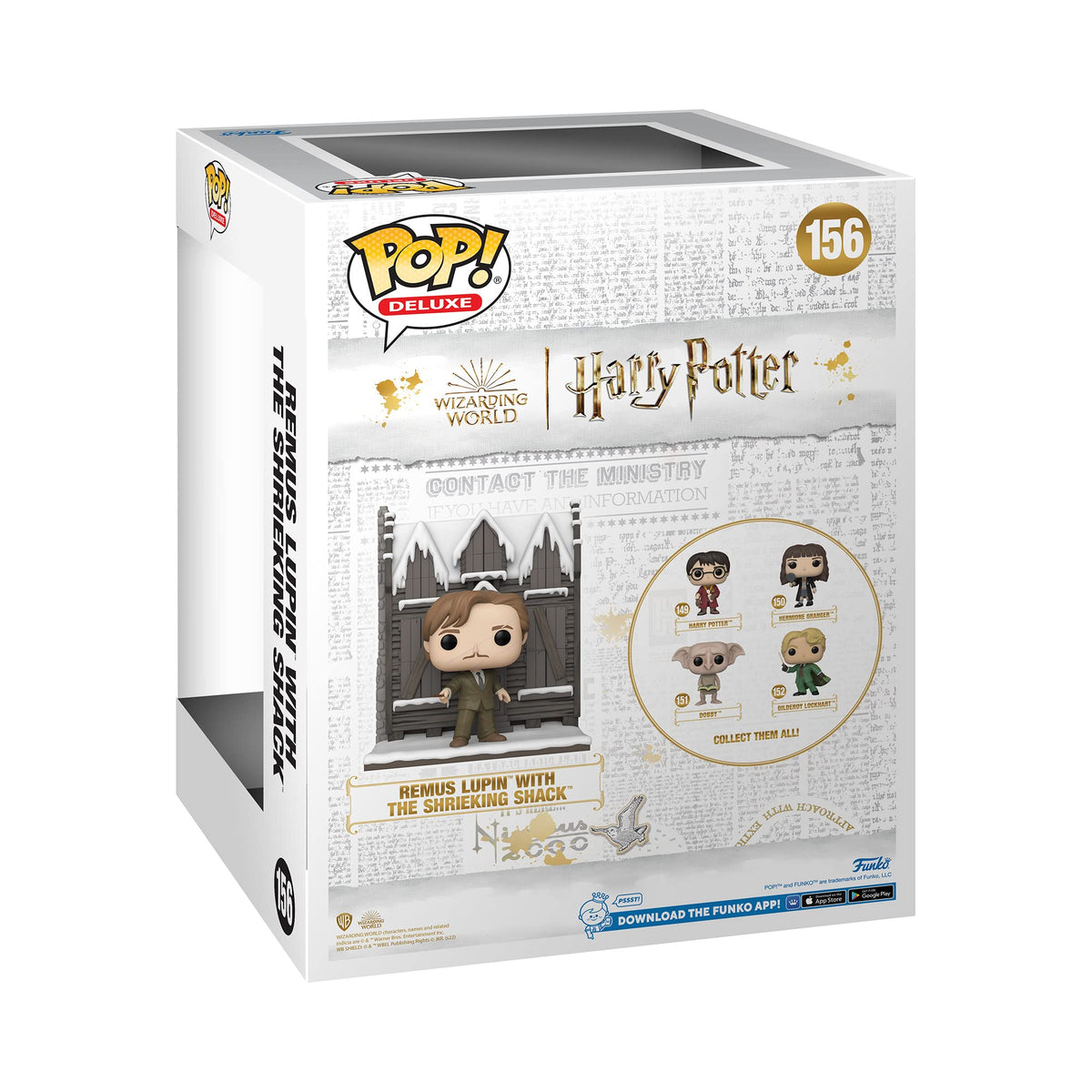 Funko POP! Deluxe: Harry Potter - Hogsmeade Shrieking Shack with Lupin