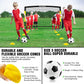 Kids Soccer Goal for Backyard Set - 2 Set of 7X5 / 6X4 ft Soccer Nets
