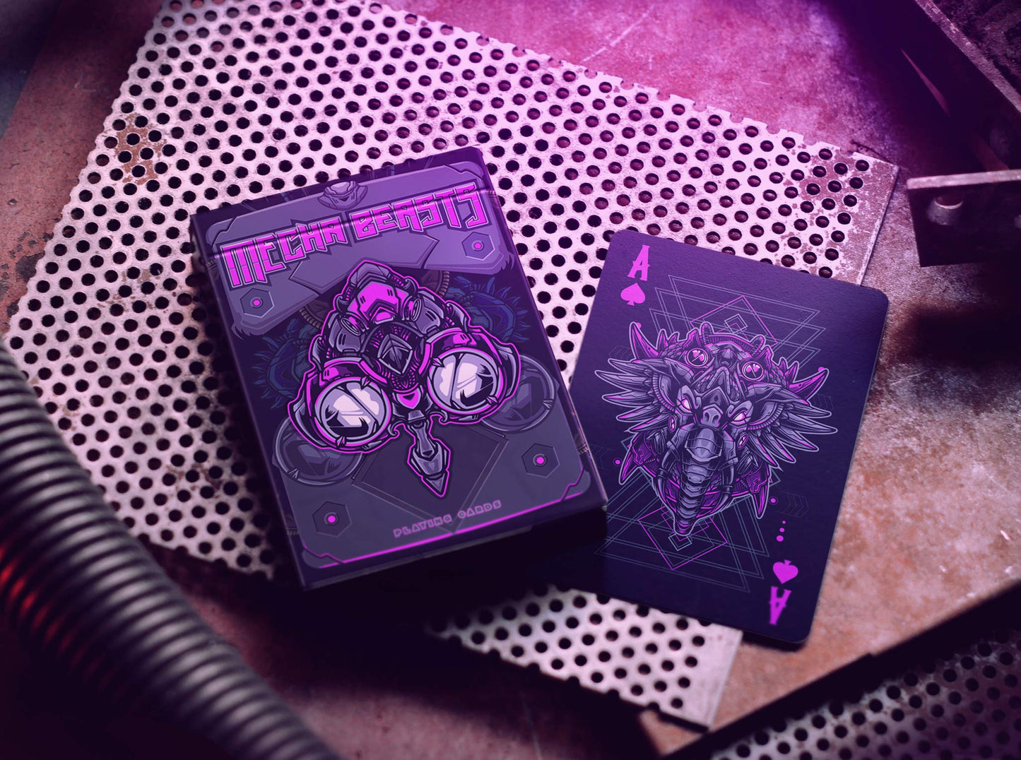 Mecha Beasts Playing Cards by Gent Supply