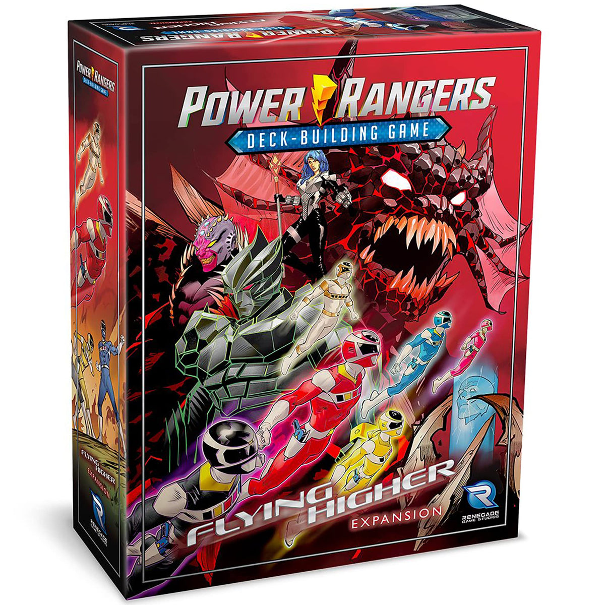 Renegade Game Studios Power Rangers Deck-Building Game Flying Higher