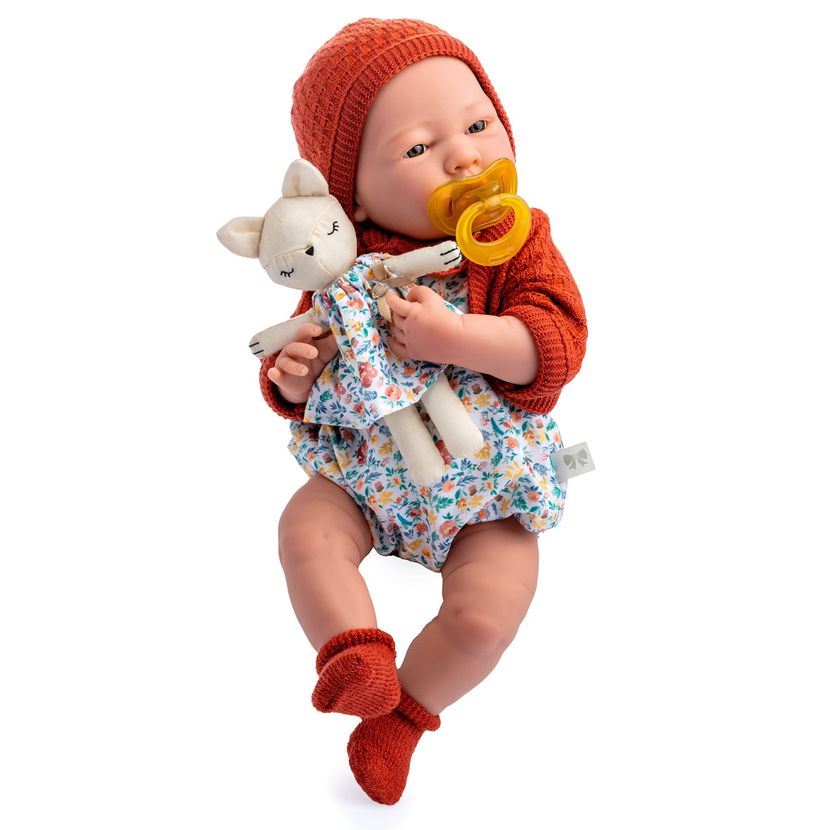 JC Toys - Nature Collection | Original La Newborn | Anatomically Correct Real Girl Baby Doll Gift Set | 15" All-Vinyl | Made in Spain | Designed by