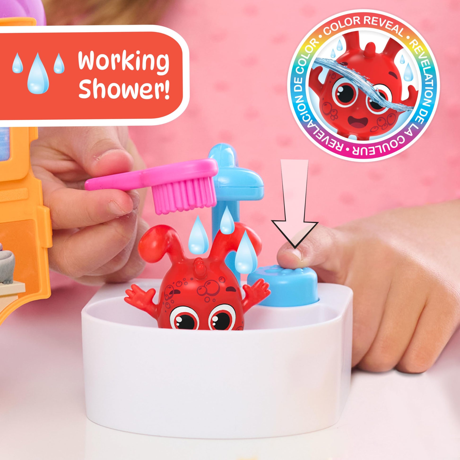 Morphle Magic Pet Mobile 12-piece Figures and Playset, Special Effects Play, Poseable Figurines, Kids Toys for Ages 3 Up by Just Play