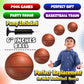 6-Inch Mini Basketballs for Kids (5-Pack) with Hand Pump for Mini Hoops