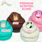 Original Squishmallows Premium Cloud Slime - 4-Pack Scented Slimes