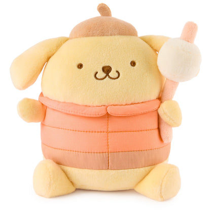 GUND Sanrio Pompompurin 6-Inch Plush Toy with Camping Outfit for Ages 1+