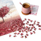 Ingooood Jigsaw Puzzles 1000 Pieces- Tranquil Series Maple Leaves Heart- for Adult