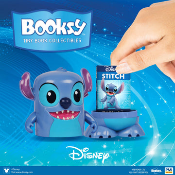 P.M.I. Disney Stitch & Moana Collectible Figures with Hidden Storybooks - 2-Pack Toys for Girls Boys Ages 3-8, Officially Licensed by Disney