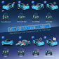 ECOSAT-QIU Remote Control Car,RC Cars Boys Toys for 6 7 8 9 10 11 12 Year Old 2.4GHz 360° Rotate RC Cars with Cool Lights, Music & Spray Effects Cool