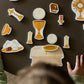 Saintly Heart 21 Piece Quiet Mass Toy Set for Catholic Kids & Toddlers